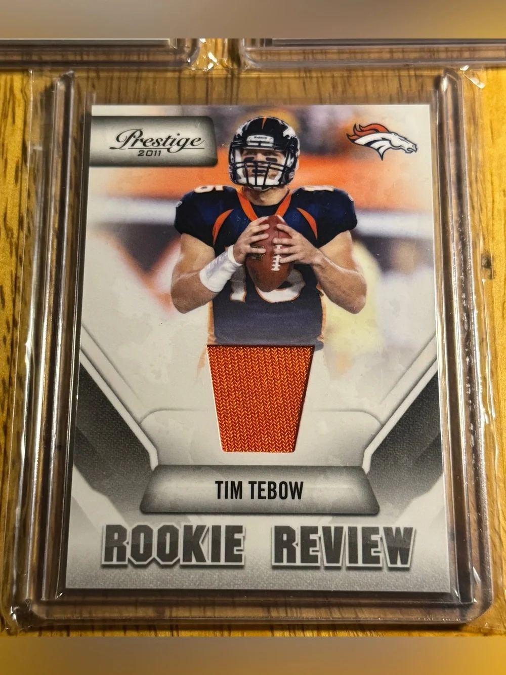 Tim Tebow Jersey Relic Rookie /499 /399 Broncos (lot of 3)